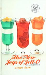 Cover of: The new joys of Jell-o recipe book.