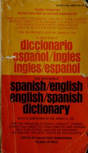 Cover of: The new world Spanish-English and English-Spanish dictionary by Salvatore Ramondino