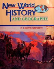 Cover of: New World history and geography in Christian perspective by Laurel Hicks