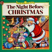 Cover of: The night before Christmas by [poem by Clement C. Moore] ; illustrations by Joan Thoubboron.