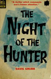 Cover of: The night of the hunter. by Davis Grubb
