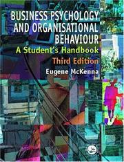 Business psychology and organisational behaviour : a student's handbook