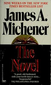 Cover of: The novel by James A. Michener