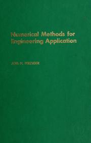 Cover of: Numerical methods for engineering application