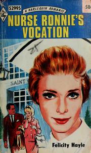 Cover of: Nurse Ronnie's vocation