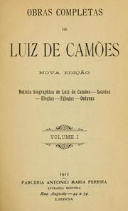 Cover of: Obras completas. by Luís de Camões
