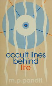 Cover of: Occult lines behind life
