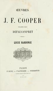 Cover of: Oeuvres de J.F. Cooper