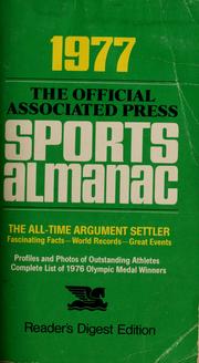 Cover of: The official Associated Press sports almanac,1977. by 