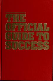 Cover of: The official guide to success
