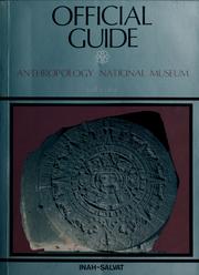 Cover of: Official guide: National Museum of Anthropology