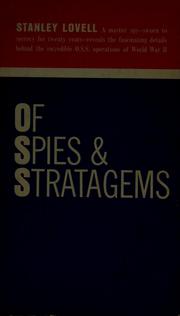 Cover of: Of spies & stratagems