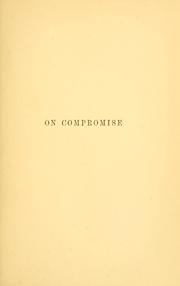 Cover of: On compromise.
