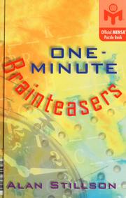 Cover of: One-minute brainteasers