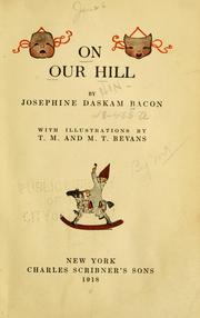Cover of: On our hill