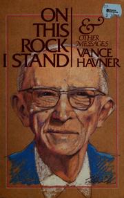 Cover of: On this rock I stand by Vance Havner