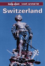 Cover of: Lonely Planet Switzerland