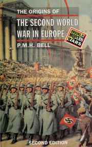 Cover of: The origins of the Second World War in Europe