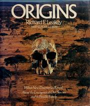 Cover of: Origins: what new discoveries reveal about the emergence of our species and its possible future