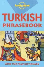 Cover of: Turkish phrasebook