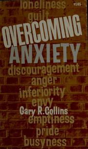 Cover of: Overcoming anxiety