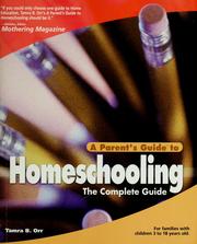 Cover of: A parent's guide to homeschooling