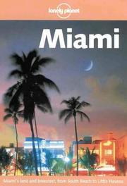 Cover of: Lonely Planet Miami (Lonely Planet Miami, 2nd ed)