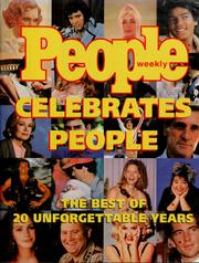 Cover of: People weekly celebrates people by Tony Chiu