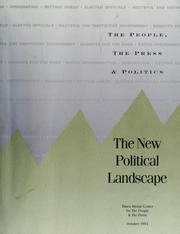 Cover of: The people, the press & politics by 