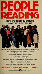 Cover of: People-reading: how we control others, how they control us