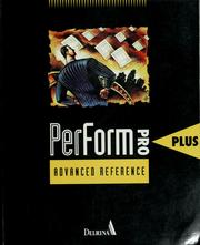 Cover of: PerForm PRO Plus by 