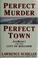 Cover of: Perfect murder, perfect town