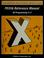Cover of: PEXlib reference manual