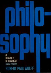 Cover of: Philosophy: a modern encounter.