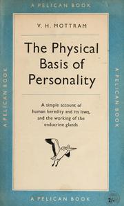 Cover of: The physical basis of personality
