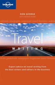 Cover of: Travel writing