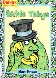 Cover of: Pickle Things