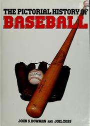 Cover of: The pictorial history of baseball
