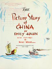 Cover of: The picture story of China