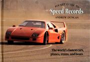 Pocket guide to speed records by Andrew Duncan