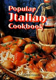 Cover of: Popular Italian cookbook