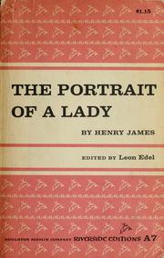 Cover of: The portrait of a lady. by Henry James