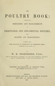 Cover of: Poultry book. by Tegetmeier, William Bernhard