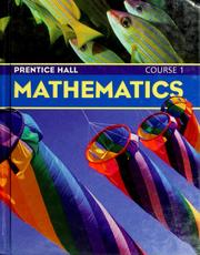 Cover of: Prentice Hall mathematics by Randall I. Charles ... [et al.].