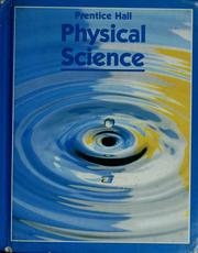 Cover of: Prentice Hall physical science by Dean Hurd ... [et al.]