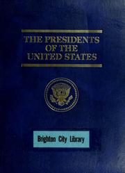 Cover of: The Presidents of the United States by Durant, John