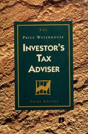 Cover of: The Price Waterhouse investor's tax adviser. by 