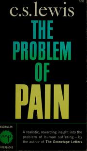 Cover of: The Problem of Pain