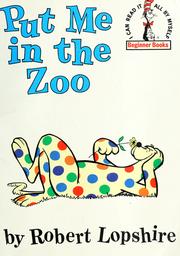 Cover of: Put me in the zoo