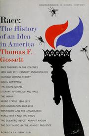 Cover of: Race by Thomas F. Gossett